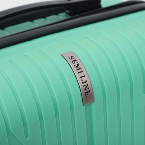 Чемодан большой Semi Line 28 дюймов (L) Polypropylene Sea Green (T5612-3)