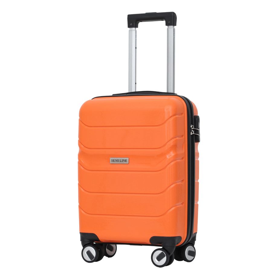 Чемодан маленький под ручную кладь Semi Line 20 (S) Polypropylene  Orange (T5614-1)