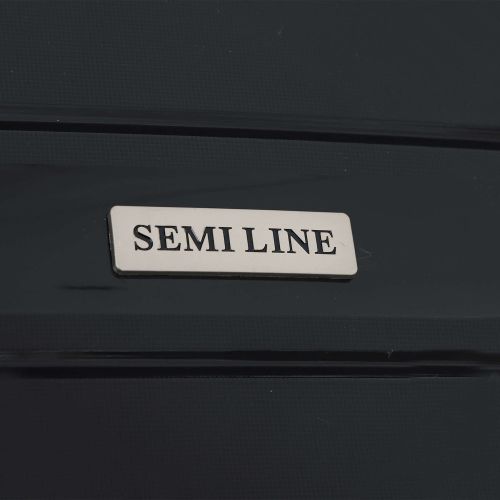 Чемодан маленький под ручную кладь Semi Line 20 (S) Полипропилен Black (T5618-1)
