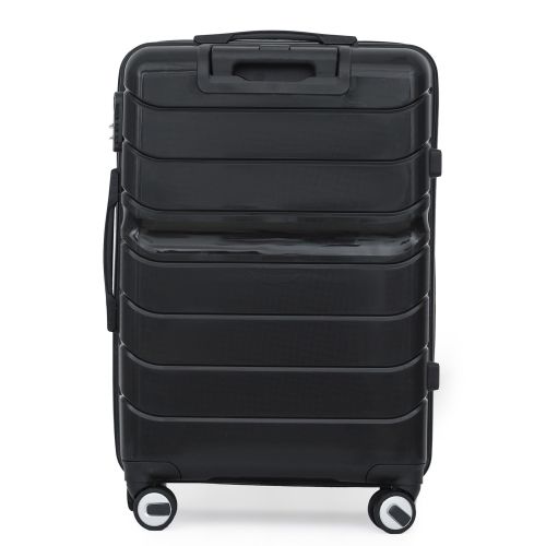 Чемодан средний Semi Line 26 дюймов (M) Polypropylene  Black (T5618-2)