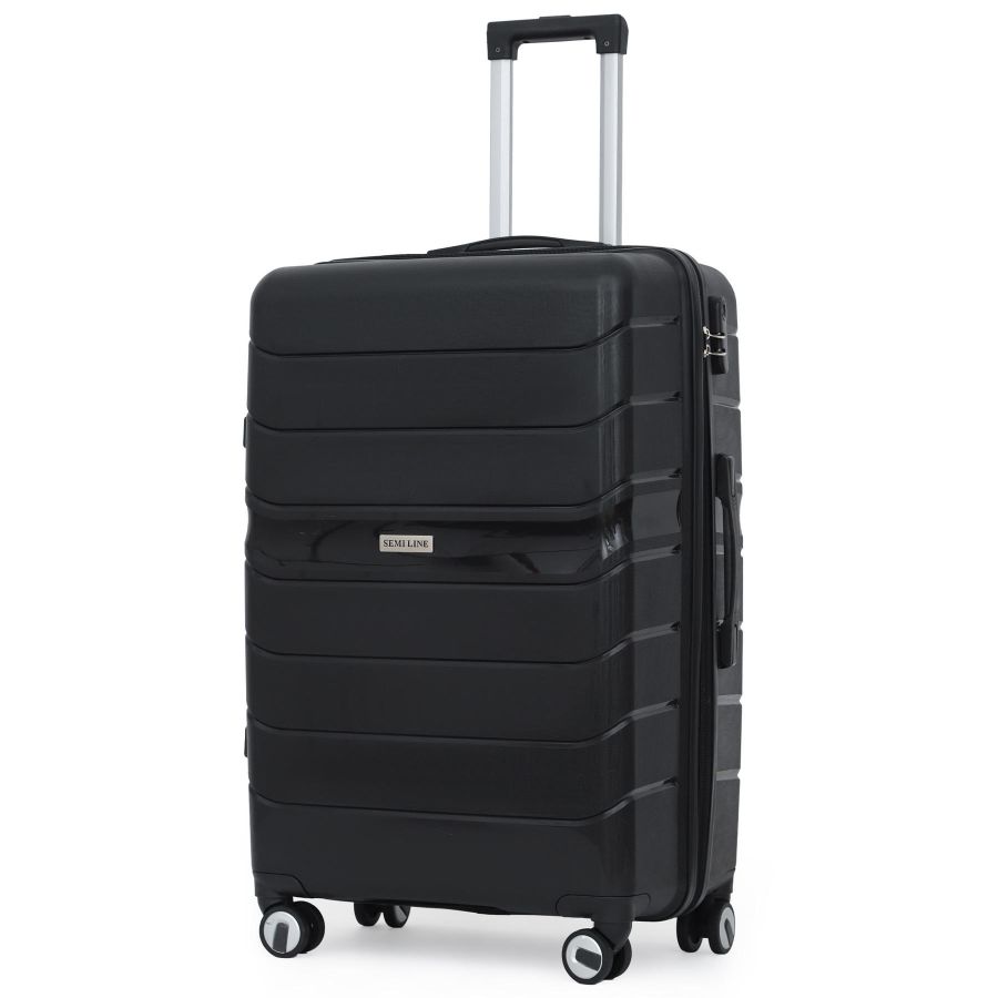Чемодан большой Semi Line 30 (L) Polypropylene Black (T5618-3)