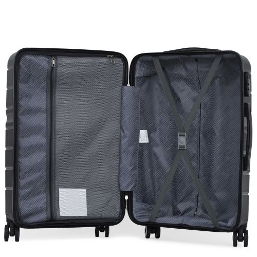 Чемодан большой Semi Line 30 (L) Polypropylene Black (T5618-3)