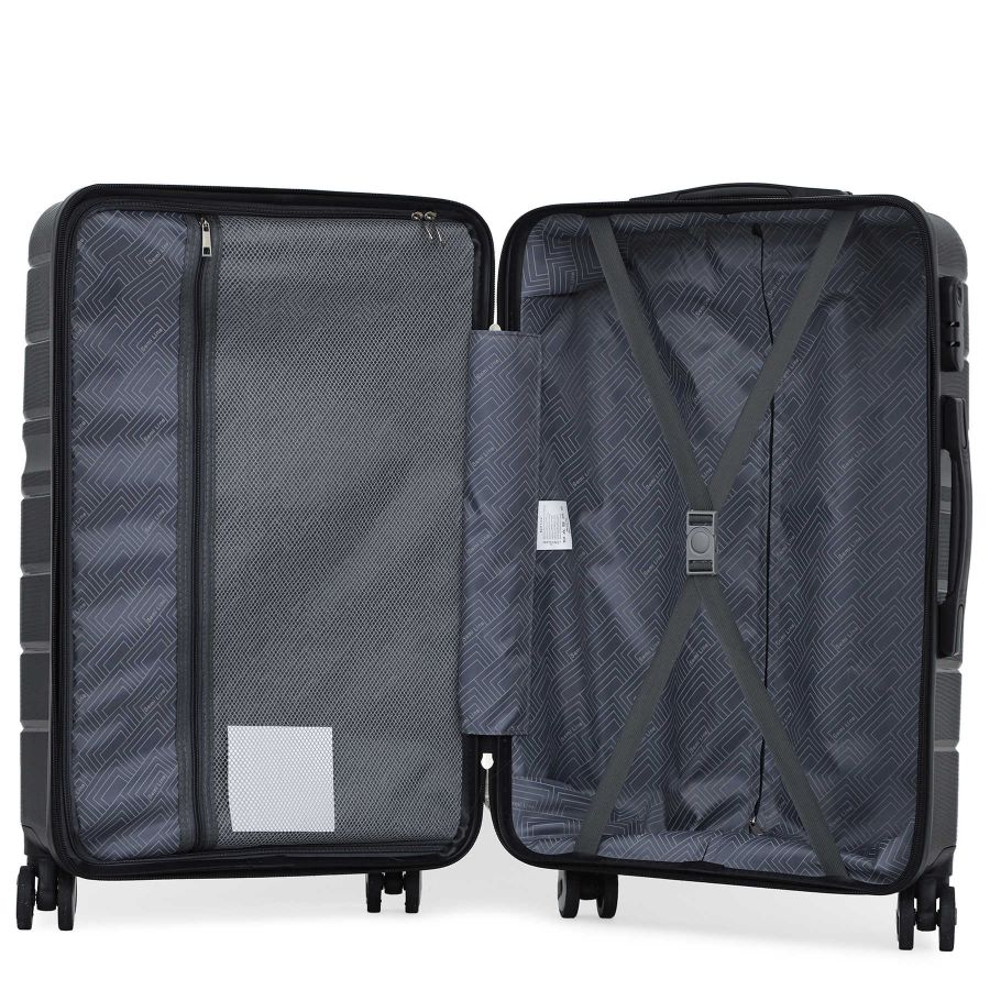 Чемодан большой Semi Line 30 (L) Polypropylene Black (T5618-3)