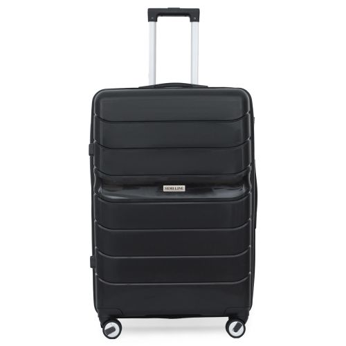 Чемодан большой Semi Line 30 (L) Polypropylene Black (T5618-3)