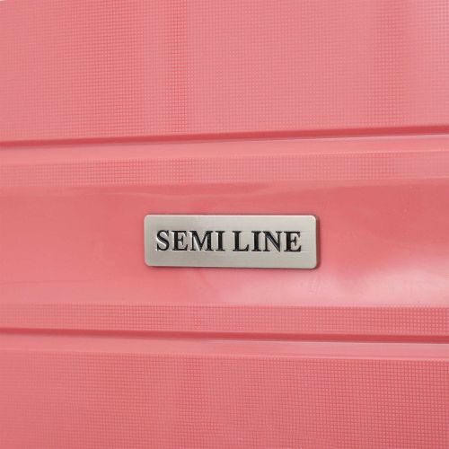 Чемодан маленький под ручную кладь Semi Line 20 (S) Polypropylene  Pink (T5615-1)