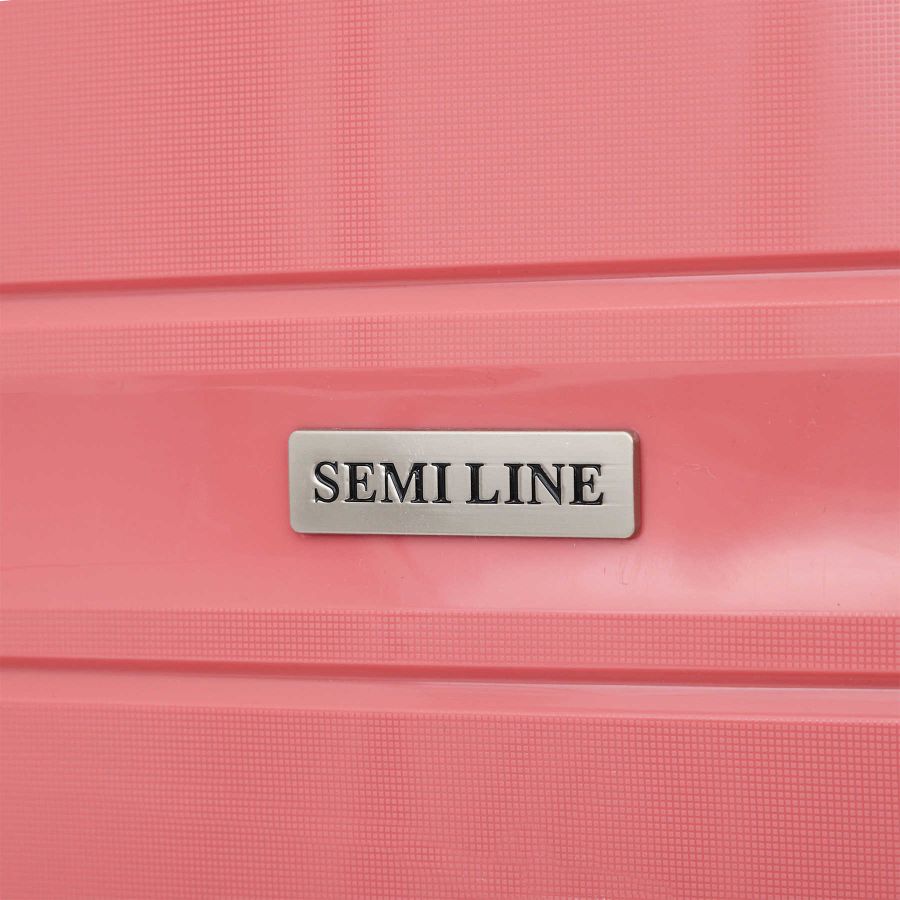Чемодан средний Semi Line 26 дюймов (M) Polypropylene Pink (T5615-2)