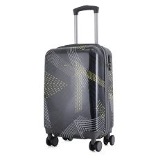 Чемодан малый для ручной клади Semi Line 20 дюймов (S) дюймов (S) Polycarbonate/ABS-Plastic Black Pattern (T5651-1)