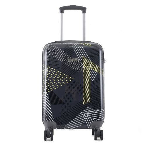 Чемодан малый для ручной клади Semi Line 20 (S) Polycarbonate/ABS-Plastic Black Pattern (T5651-1)