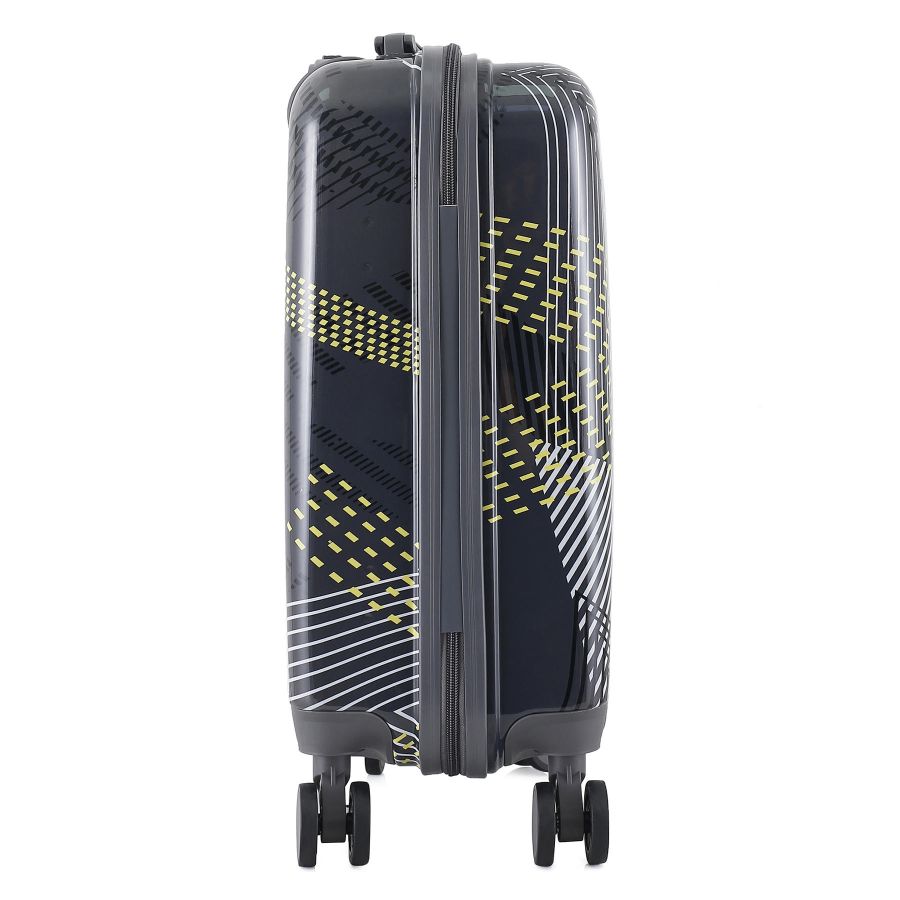 Чемодан малый для ручной клади Semi Line 20 (S) Polycarbonate/ABS-Plastic Black Pattern (T5651-1)