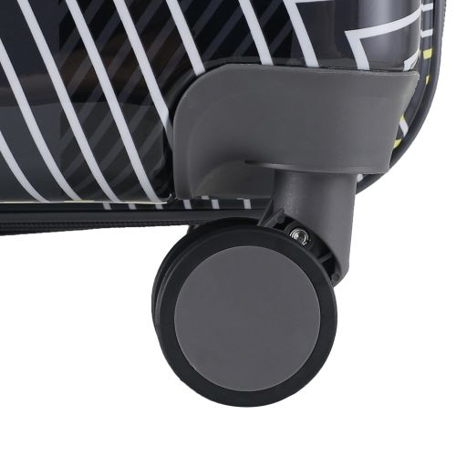 Чемодан средний Semi Line 24 дюйма (M) Polycarbonate/ABS-Plastic Black Pattern (T5651-2)