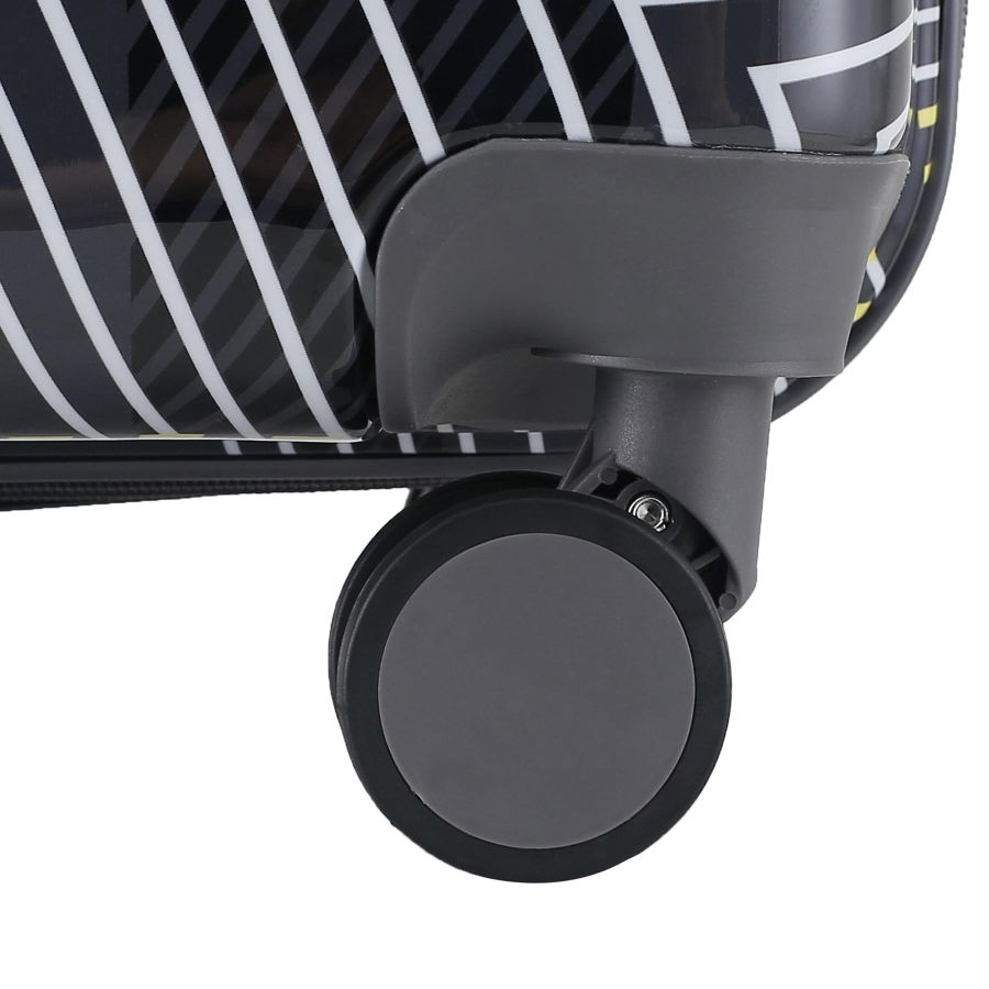 Чемодан средний Semi Line 24 дюйма (M) Polycarbonate/ABS-Plastic Black Pattern (T5651-2)