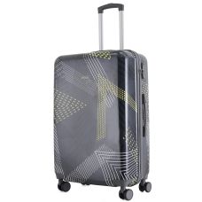 Чемодан большой Semi Line 28 дюймов (L) Polycarbonate/ABS-Plastic Black Pattern (T5651-3)