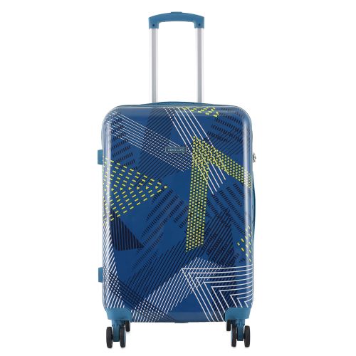 Чемодан средний Semi Line 24 дюйма (M) Polycarbonate/ABS-Plastic Blue Pattern (T5652-2)
