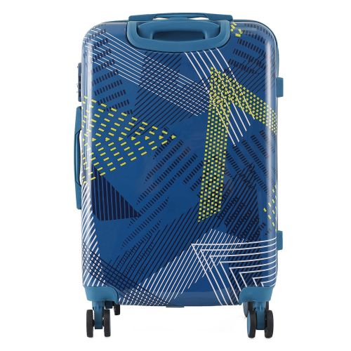 Чемодан средний Semi Line 24 дюйма (M) Polycarbonate/ABS-Plastic Blue Pattern (T5652-2)