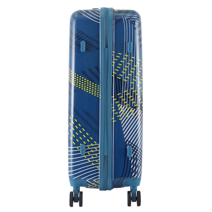 Чемодан большой Semi Line 28 дюймов (L) Polycarbonate/ABS-Plastic Blue Pattern (T5652-3)