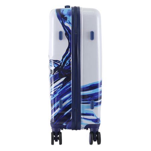 Чемодан Semi Line 24 дюйма (M) White/Blue Print (T5653-2)