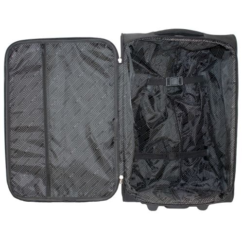 Чемодан средний Semi Line 22 (M) Polyester 600D Black (T5601-2)