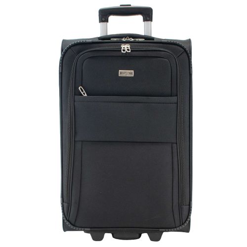 Чемодан средний Semi Line 22 (M) Polyester 600D Black (T5601-2)