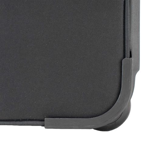 Чемодан средний Semi Line 22 (M) Polyester 600D Black (T5601-2)