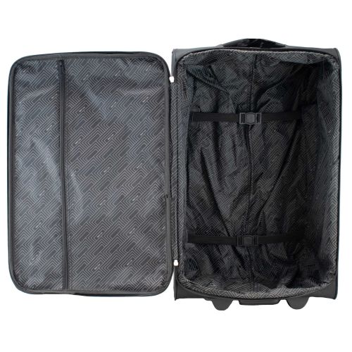 Чемодан средний Semi Line 25 (M) Polyester 600D Black (T5601-3)