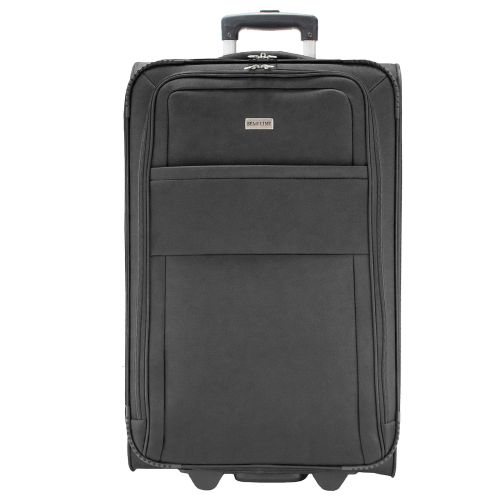 Чемодан средний Semi Line 25 (M) Polyester 600D Black (T5601-3)