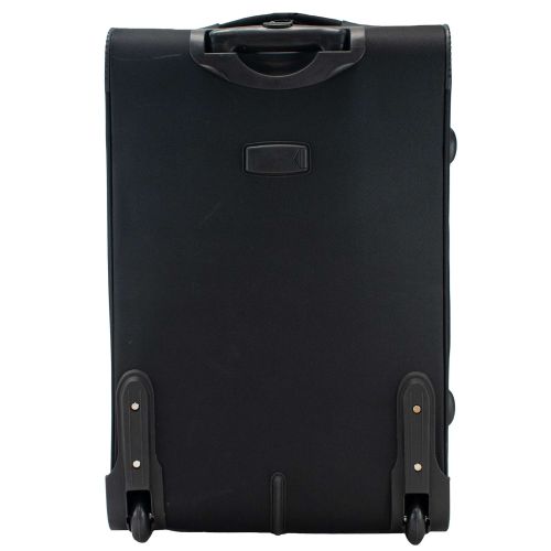 Чемодан средний Semi Line 25 (M) Polyester 600D Black (T5601-3)