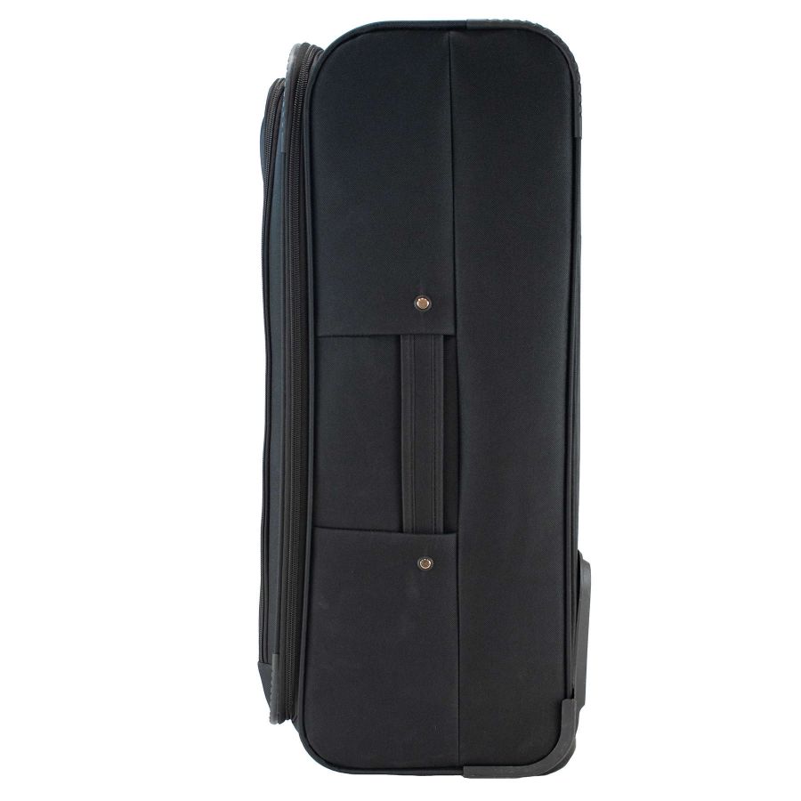 Чемодан средний Semi Line 25 (M) Polyester 600D Black (T5601-3)