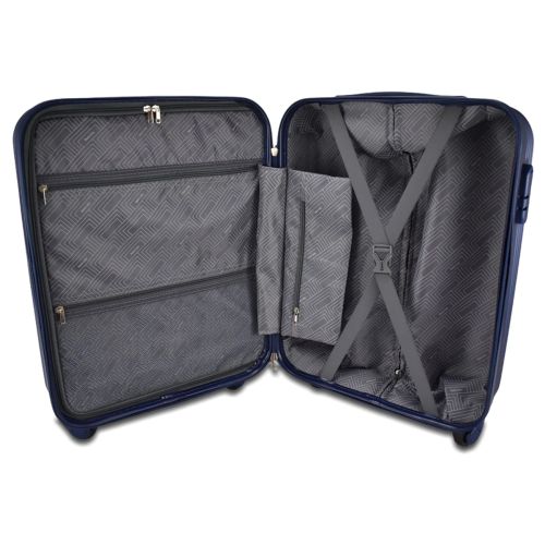 Чемодан маленький под ручную кладь Semi Line 20 (S) Polycarbonate/ABS-Plastic Blue (T5474-4)