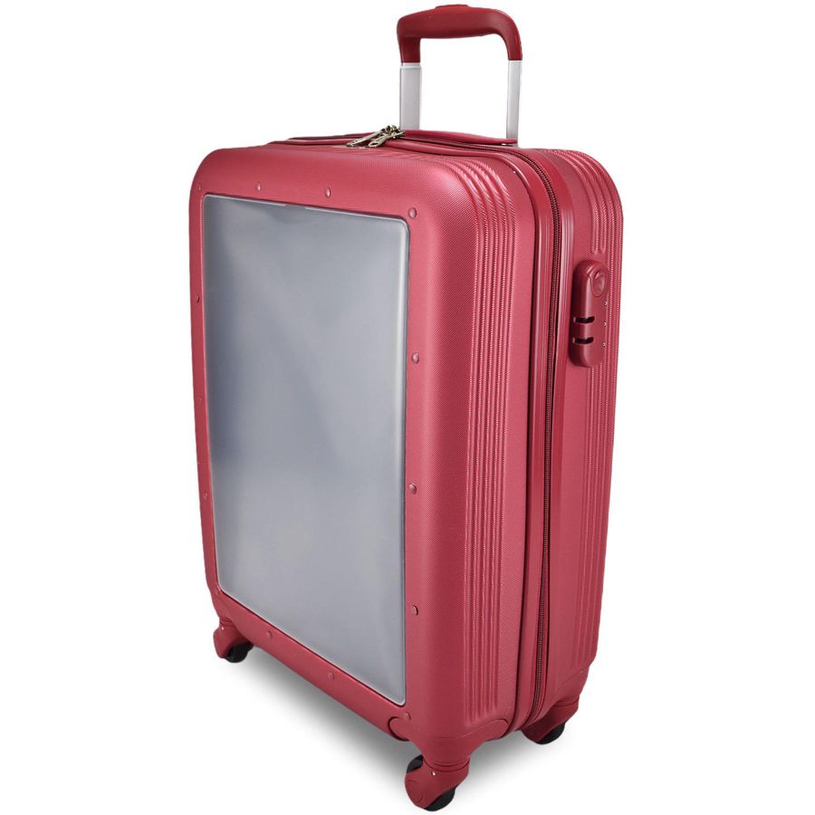 Чемодан маленький под ручную кладь Semi Line 20 (S)  Polycarbonate/ABS-Plastic Red (T5474-2)