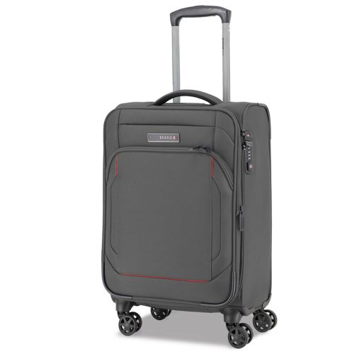 Чемодан большой Swissbrand Celtic (L) Polyester Dark Grey (SWB_LSCEL803L)