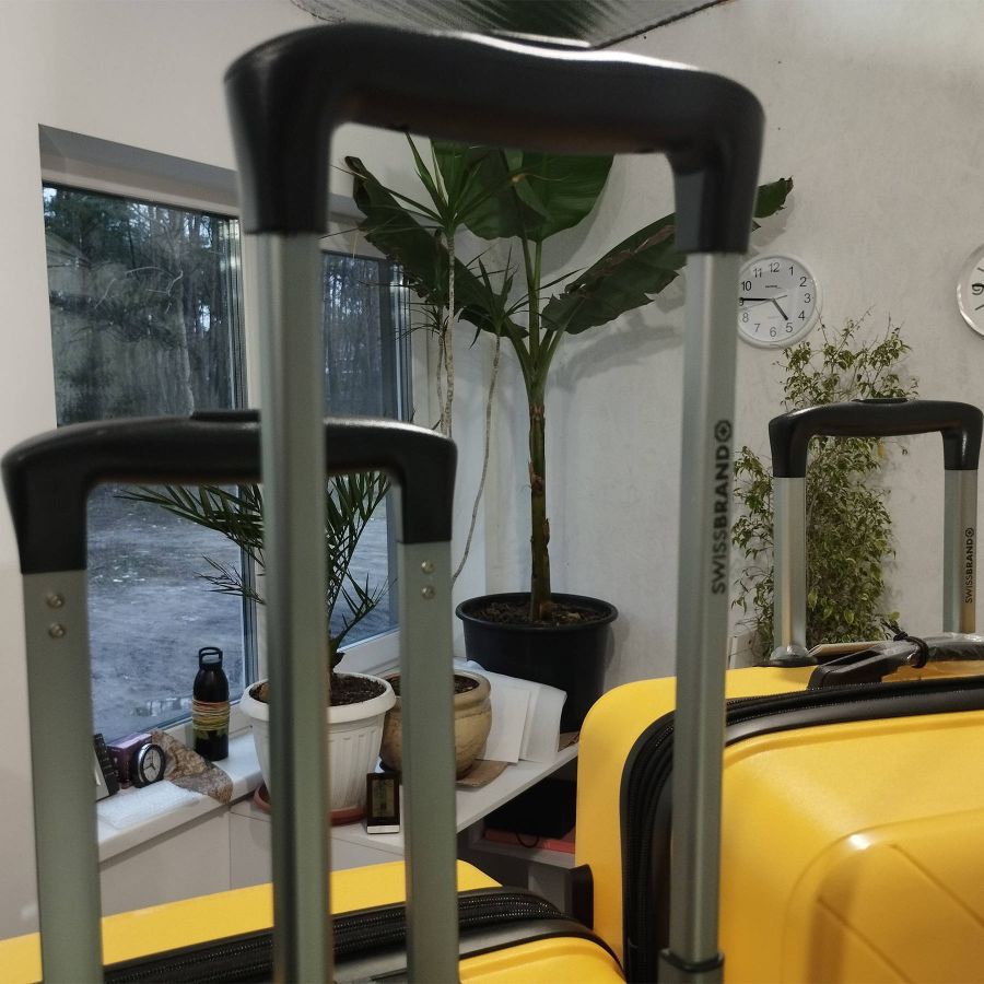 Чемодан Swissbrand Eden (L) Yellow (SWB_LHEDE002L)