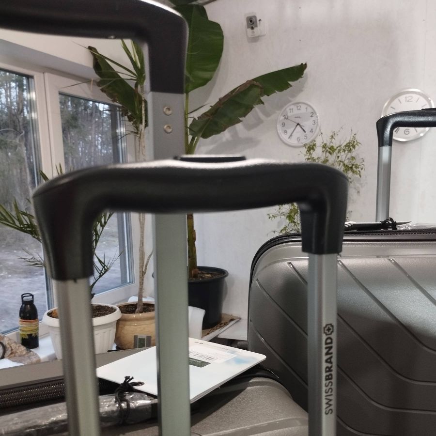 Чемодан Swissbrand Eden (S) Charcoal (SWB_LHEDE174S)
