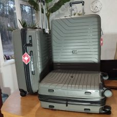 Чемодан Swissbrand Eden (M) Charcoal (SWB_LHEDE174M)