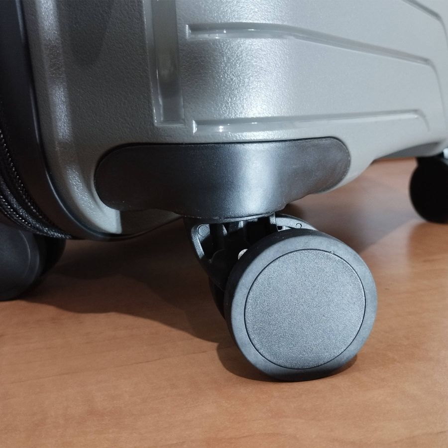 Чемодан большой Swissbrand Eden (L) Polypropylene Charcoal (SWB_LHEDE174L)