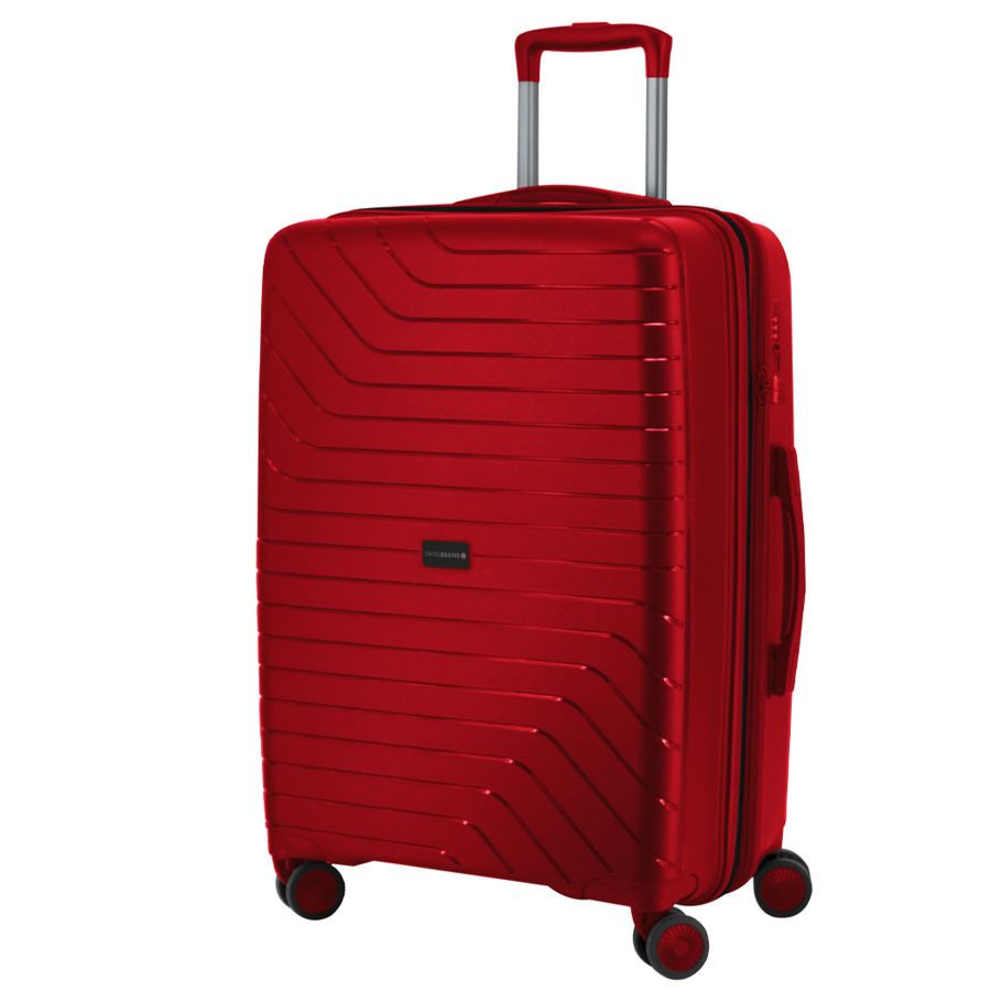 Чемодан большой Swissbrand Eden (L ) Polypropylene Red (SWB_LHEDE201L)