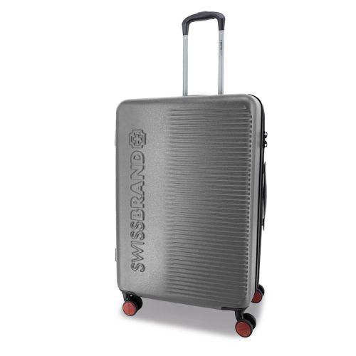 Чемодан маленький под ручную кладь Swissbrand Enstone (S) ABS-Plastic Grey (SWB_LHENS801S)