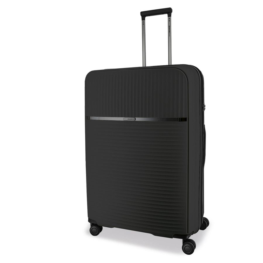 Чемодан средний Swissbrand Malden (M) Polyester Black (SWB_LHMAL001M)
