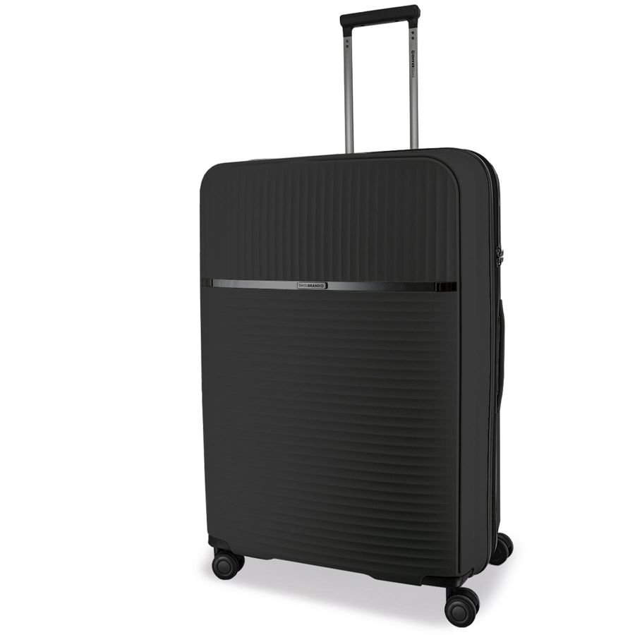 Чемодан большой Swissbrand Malden (L) Polypropylene Black (SWB_LHMAL001L)