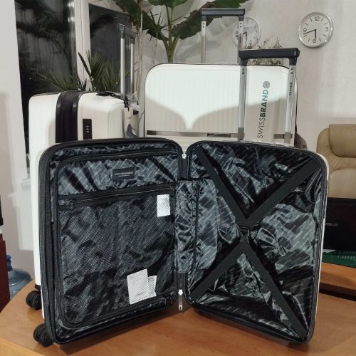 Чемодан Swissbrand Malden (S) White (SWB_LHMAL889S)