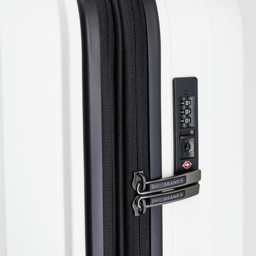 Чемодан большой Swissbrand Malden (L) Polyester White (SWB_LHMAL889L)