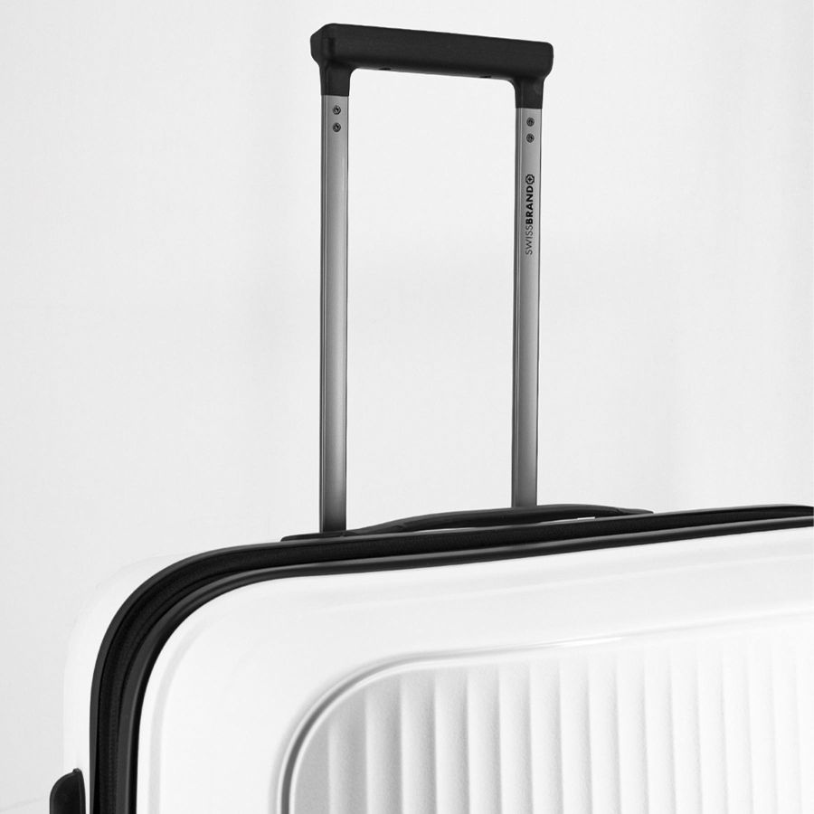 Чемодан большой Swissbrand Malden (L) Polyester White (SWB_LHMAL889L)