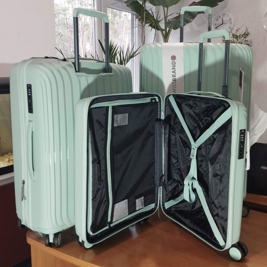 Чемодан Swissbrand Narberth (S) Light Mint (SWB_LHNAR007S)