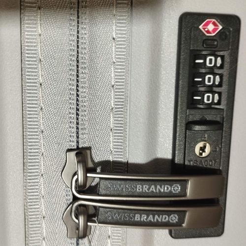 Чемодан Swissbrand Narberth (M) Grey (SWB_LHNAR801M)