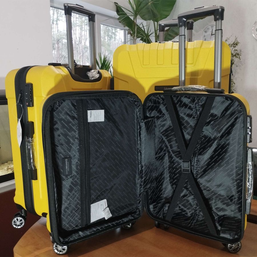 Чемодан Swissbrand Ranger (M) Yellow (SWB_LHRAN002M)