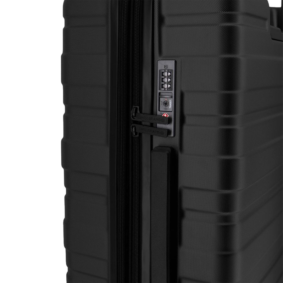 Чемодан Swissbrand Freya (L) Black (SWB_LHFRE001L)