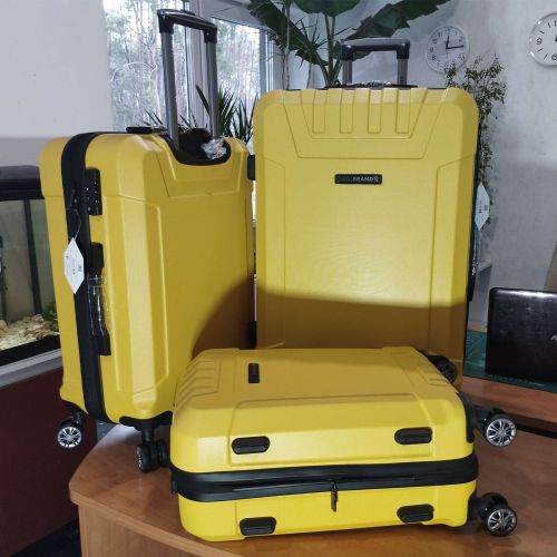 Чемодан Swissbrand Ranger (L) Yellow (SWB_LHRAN002L)