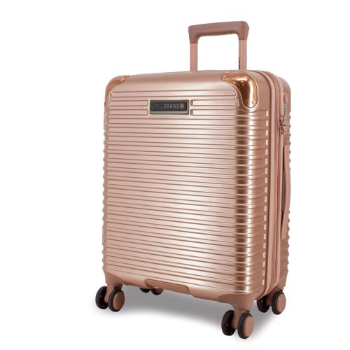 Чемодан средний Swissbrand Rome (M) Polycarbonate/ABS-Plastic Rose Gold (SWB_LHROM003M)