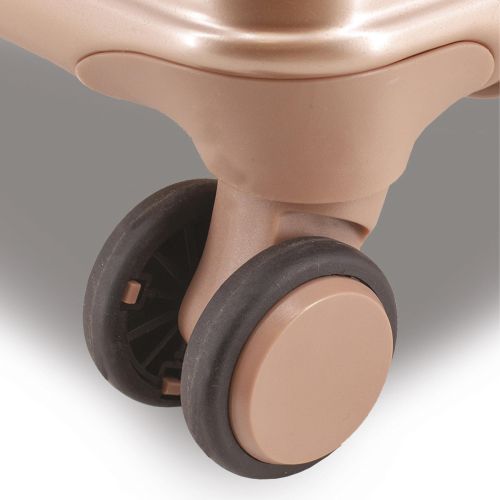 Чемодан средний Swissbrand Rome (M) Polycarbonate/ABS-Plastic Rose Gold (SWB_LHROM003M)