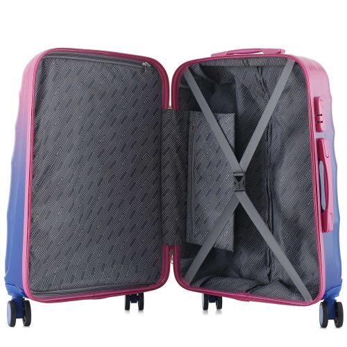 Чемодан Semi Line 25 (M) Rose/Blue Gradient (T5650-2)