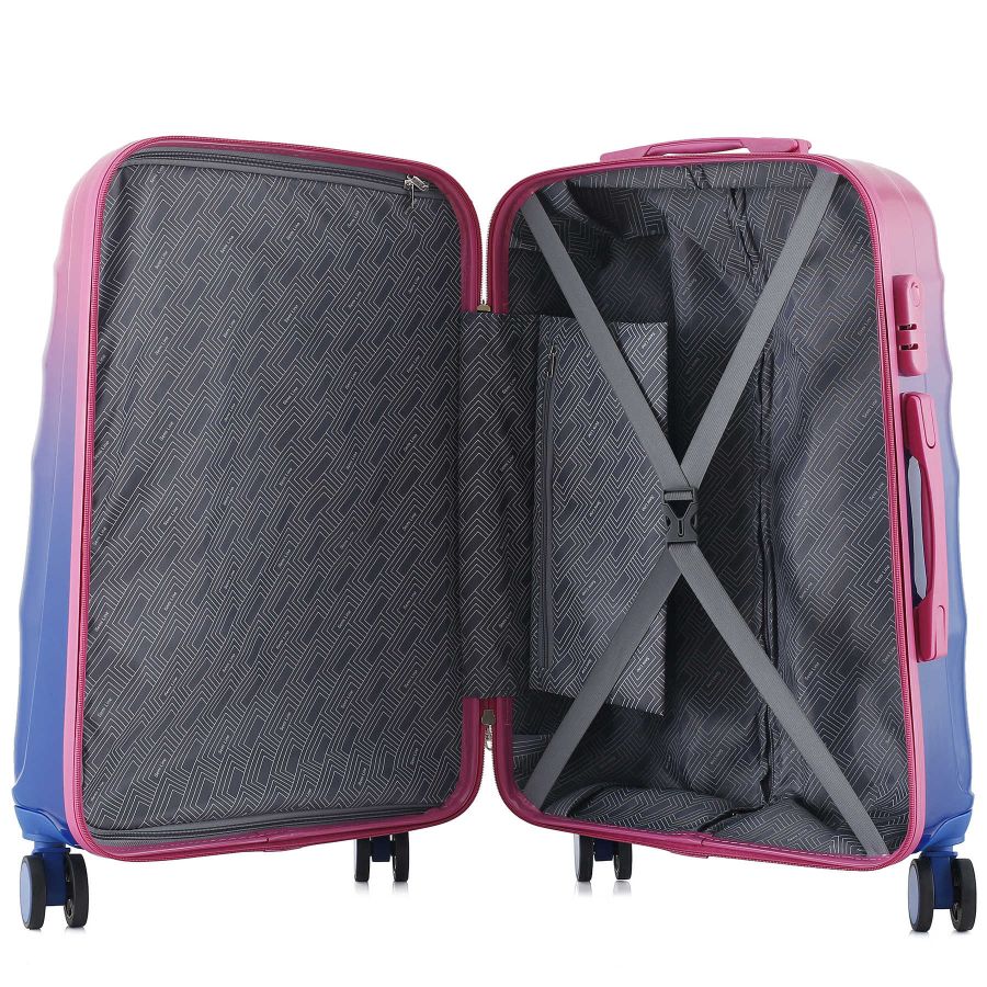 Чемодан Semi Line 25 (M) Rose/Blue Gradient (T5650-2)
